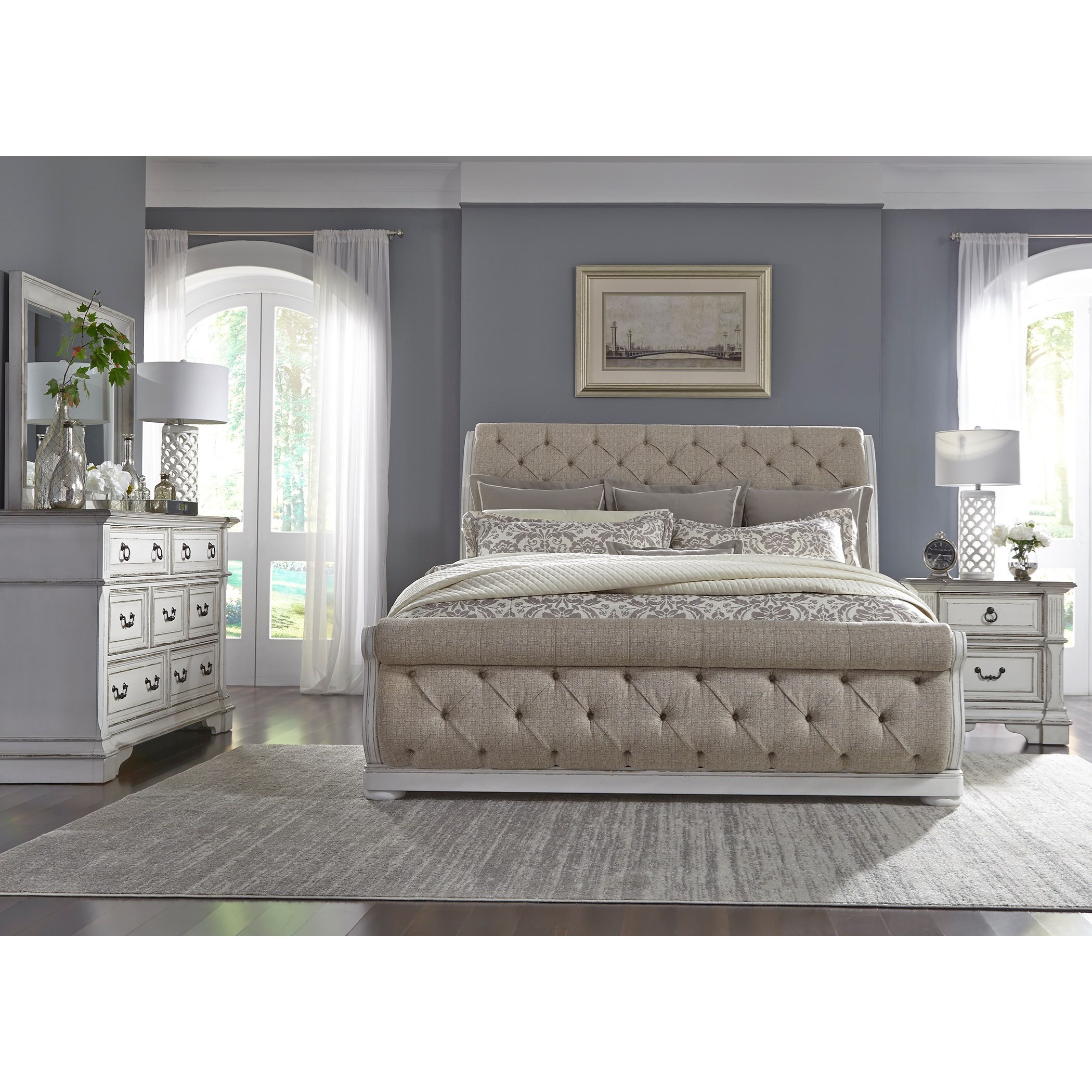 Liberty Furniture Abbey Park Queen Bedroom Group Royal Furniture